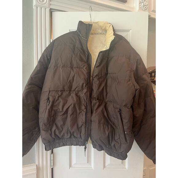 Cinch Other - Cinch Reversible Puffer Down Filled Jacket Mens Large Cowboy Western Outdoor